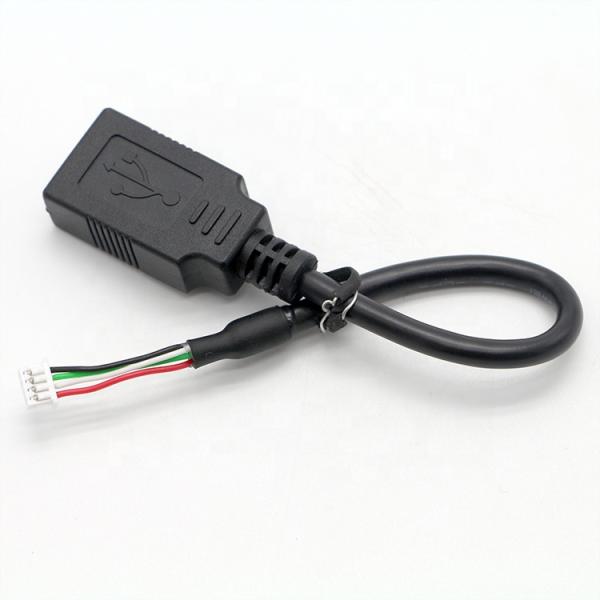 OEM Assembly USB A Female to JST 2 3 Pin PH XH 1.0mm 1.5mm 2mm Connector Pitch Cable