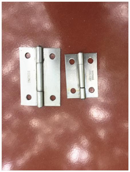 Quality Heavy Duty Cast Iron Sheet Metal Door Hinges High Performance Smooth Surface for sale