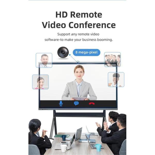 High Brightness 350cd/m2 65 Inch Interactive Whiteboard Screen for Interactive Presentations 1