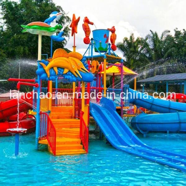 Small Funny Water Park Playground Parks With Water Play For Children
