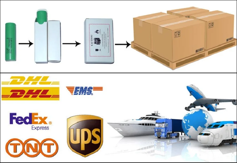 26650 Rechargeable 3.7V Li Ion Battery 18500 18350 18450 18650 For Electronic