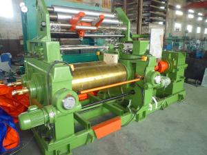 China 22 Two Roll Rubber Mixing Mill Machine For Rubber Compounding ISO wholesale