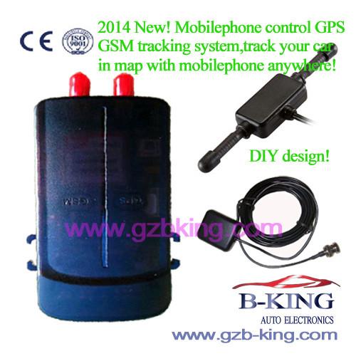 Quality New Cellphone Control GPS GSM Tracking System for sale