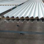 Tempered Aluminum Solar Panel Frame Mounting Angle Extruded Section Lightweight
