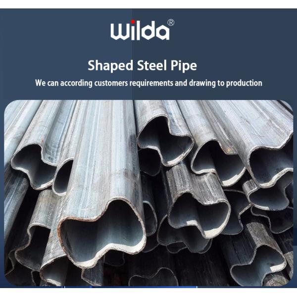 Q215 Q235 Shape Steel Pipe 0.5mm-5mm