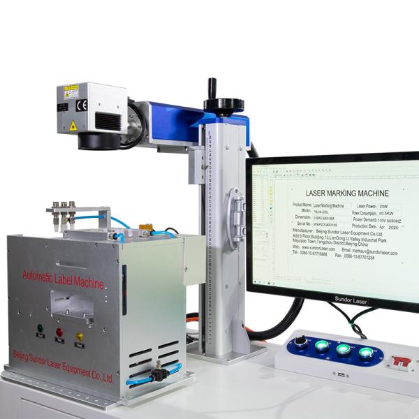 color fiber laser marking machine price /fiber laser engraver/laser marker on metal