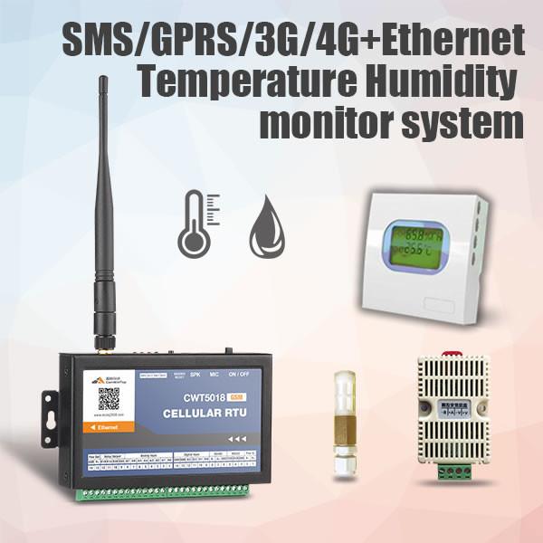 Quality Multi Channel Temperature Monitoring System Ethernet With Cloud Data Logging for sale