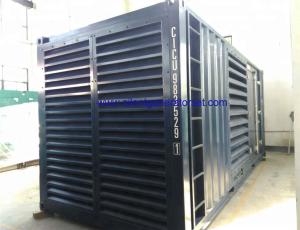 640KW 800KVA Silent Diesel Generator Set With Four Stroke Engine Model KTA38-G2B