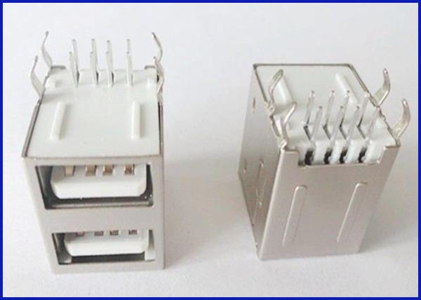 Quality Double USB Connector Rightangle for sale