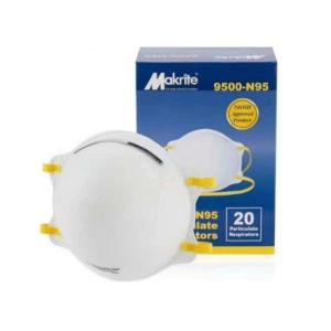 China Protective Cup Shape Head Mounted N95 FFP2 Respirator wholesale