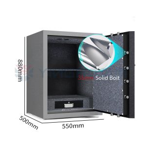 Buy cheap Limited Edition Fireproof Safe Box Double Alarm for Home Mechanical Lock from wholesalers