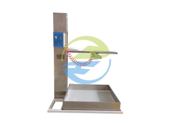 Quality IEC60068-2-75 Impact Testing Machine / Vertical Hammer Test Apparatus 0-1m Drop Height for sale