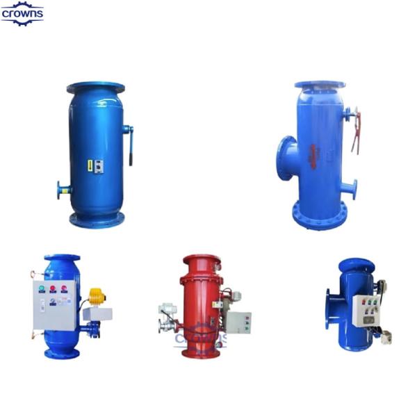 Stainless Steel Efficient Auto Self Cleaning Strainer Automatic Self Cleaning