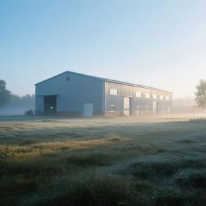 China Pre Engineered Steel Building Warehouse With Q355B / Q235B Frame wholesale