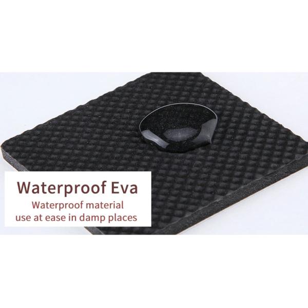 Round Double Sided Foam Tape Adhesive , Eva Foam Pad With Insulation Function