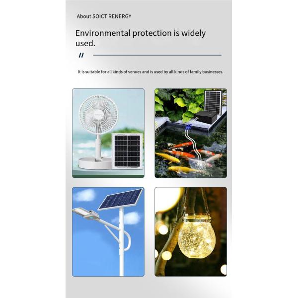 Custom Solar Photovoltaic Panel , Monocrystalline Silicon Solar Cells