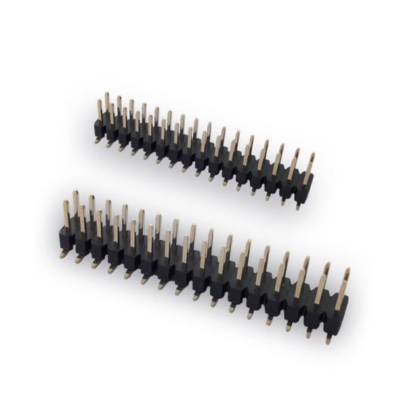 Double Row 1.27mm Pitch SMT Pin Header Connectors 40 Pin Female Header