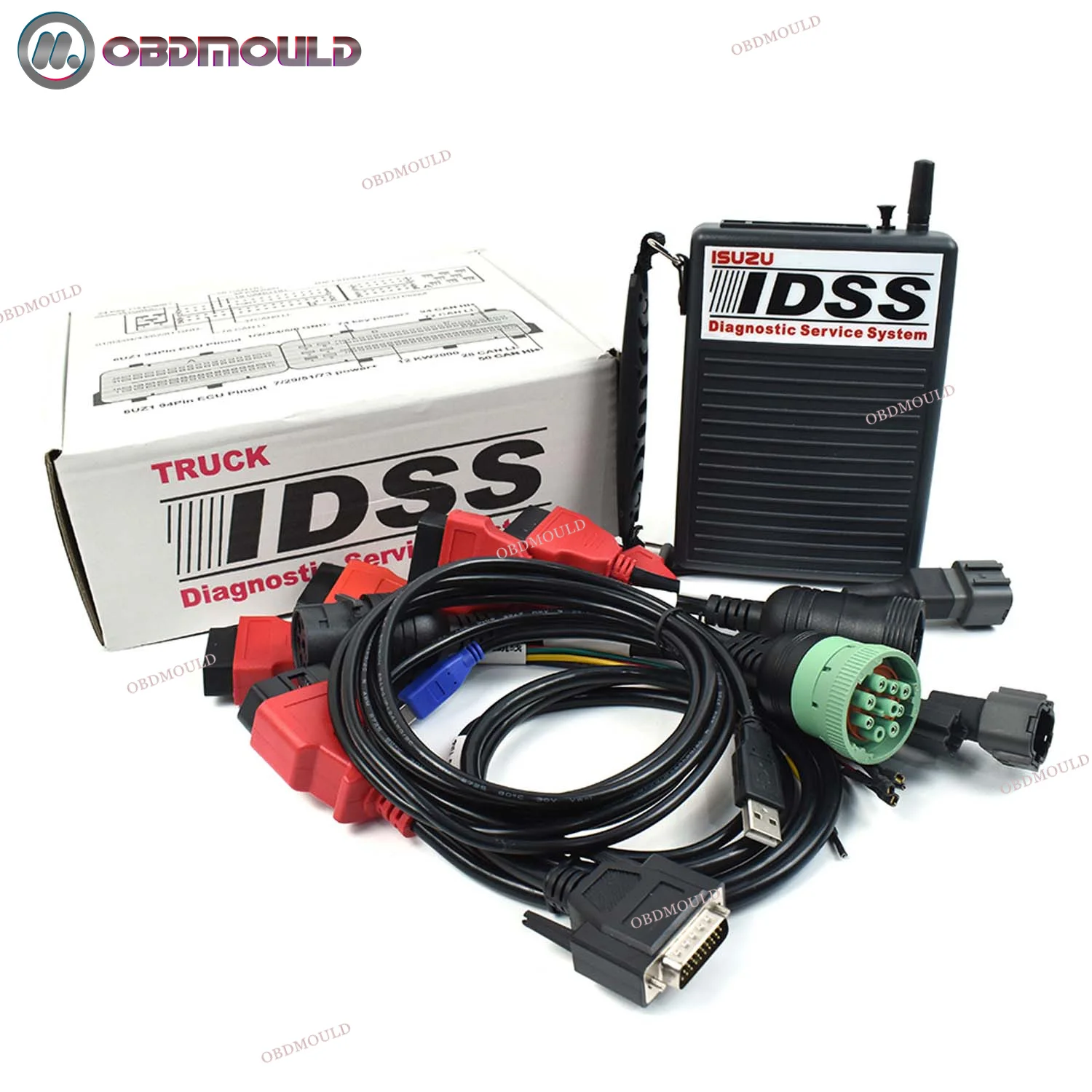 Ready to Use for Isuzu IDSS Diagnostic Kit+CFC2 Laptop for Isuzu G-IDSS E-IDSS Vehicles Excavator Truck Diagnostic Scanner Tool