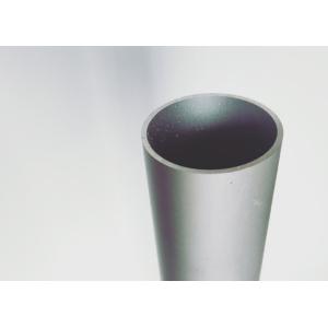 Alloy Silver Anodized Industrial Aluminium Profiles Round Tube Customized Shape