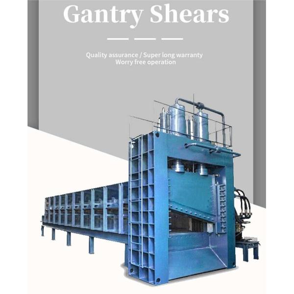 Automatic Scrap Metal Cutting Machine Scrap Car Hydraulic Gantry Shears