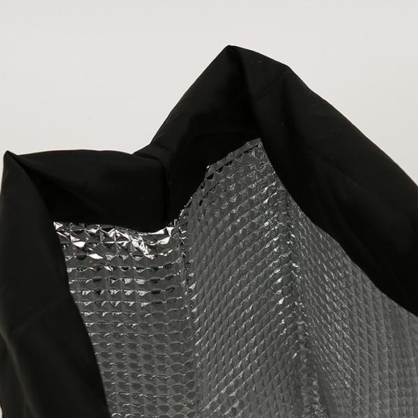 Supermarket Ice Cream Cooler Foldable Reusable Grocery Bags Family Type Non Woven Picnic Lunch Bag