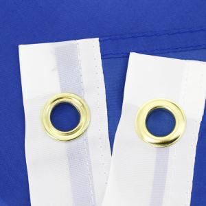 CMYK Printing 115g Knit Polyester Sweden National Flag