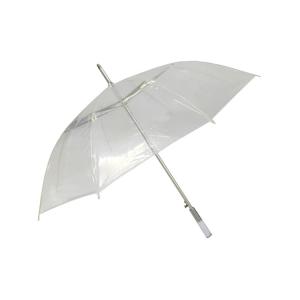China Auto Open Windproof Aluminum Frame Transparent Rain Umbrella 23 Inches wholesale