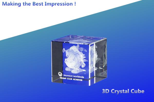 Quality crystal cube blank/3d laser crystal cube/crystla cube base/crystal cube 3d/blank crystal for sale