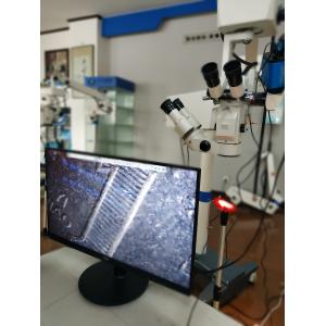 China Double Binocular Ophthalmic Surgery Microscope With CCD Camera wholesale