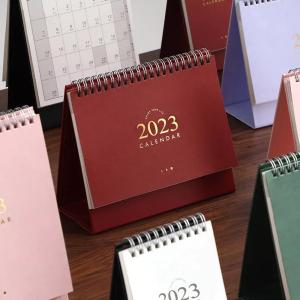 China Custom Printing Wholesale Flip Desk Table Calendar 365 Calender 2023 wholesale