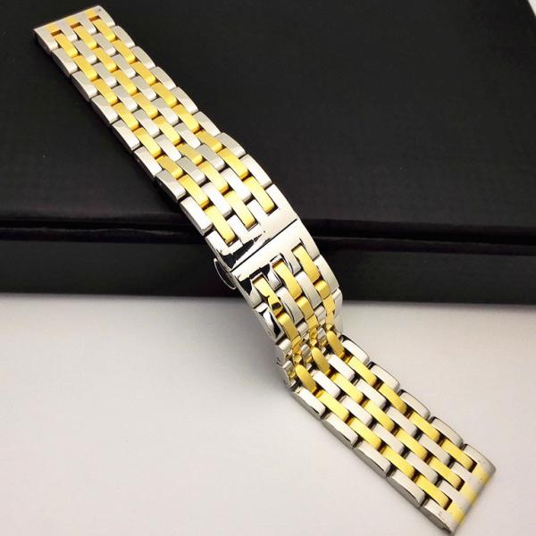 PVD Stainless Steel Watch Band 20 22 24mm Anti Corrosion
