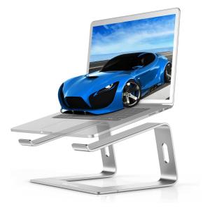 China Ergonomic Aluminum Portable Adjustable Laptop Stand Detachable 26cm wholesale