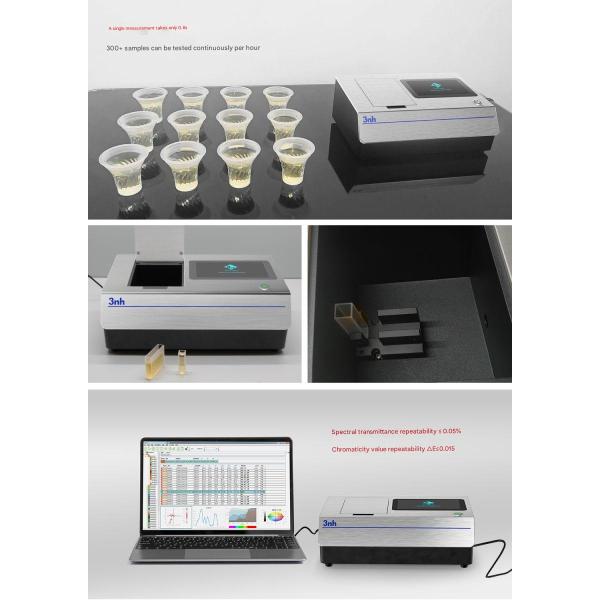 3nh High-Precision Desktop Petroleum Color Code EBC ICUMSA Color Colorimeter TS4003 for Accurate Color APHA/Hazen Measurement