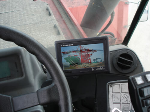 Parking Radar System with 6 Sensors for Various Large Vehicles with 0.4-5.0m Detection Range, LCD Display Distance and B