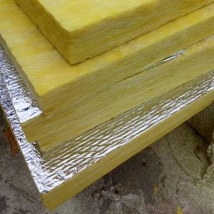 A1 Grade Glass Wool Acoustic Insulation With Aluminium Foil