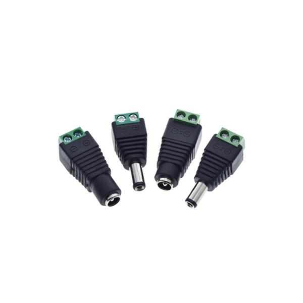 2.5MM Diameter DC Power Plug Adapter 12V Female Male connector