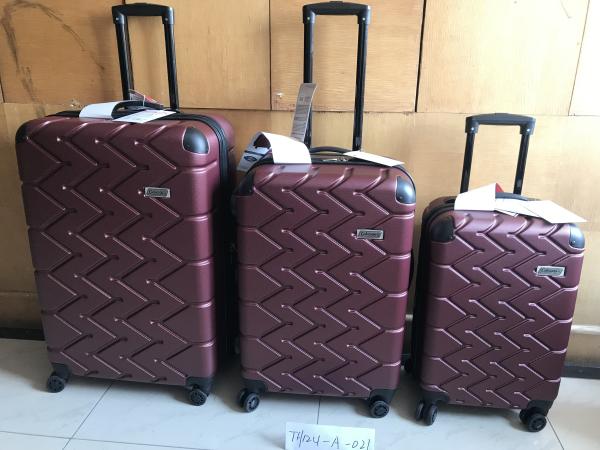 Quality 210D Polyester Lining Travel Luggage Sets With TSA Lock for sale