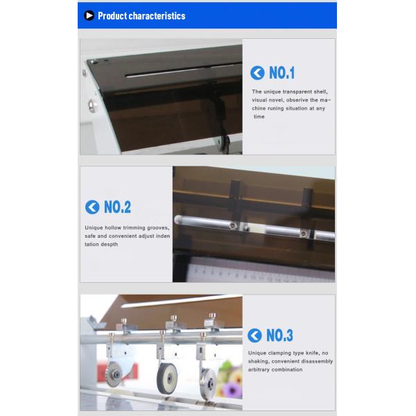 460mm Automatic Paper Creasing and Perforating Machine for Other Paper Cutting Needs