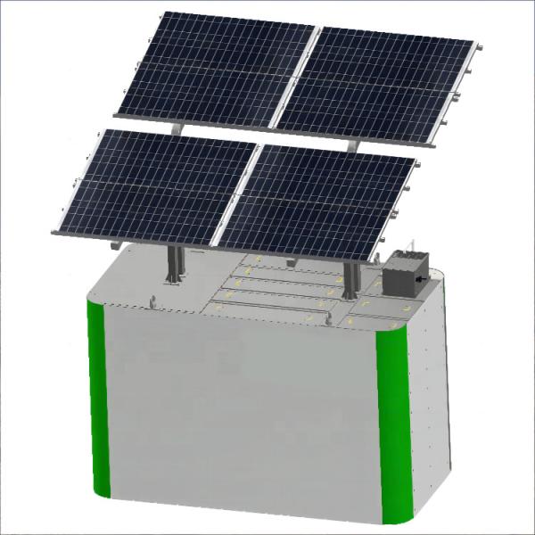 Quality ODM Factory 20m³/d Solar Power Industrial Wastewater Treatment Equipment High Efficiency Sewage Digester for sale