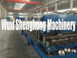 Safe High Efficient Floor Deck Roll Forming Machine 50HZ 3 Phase