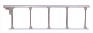 China Aluminum Alloy Hospital Bed Side Rail Hospital Bed Guard Rails Collapsible Bed Rail wholesale