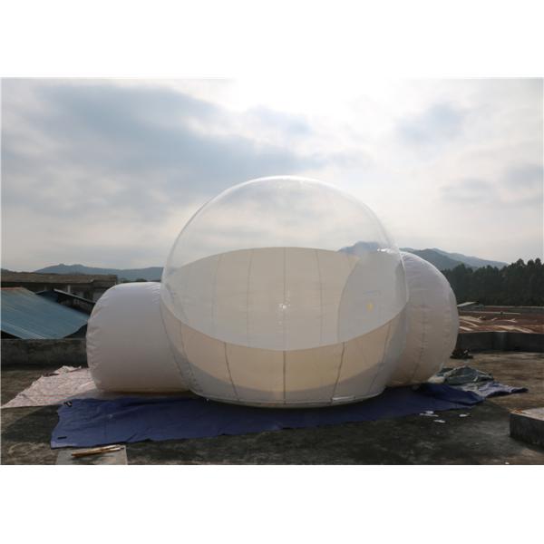 Transparent Blow Up Party Tent 6m*5.5m*5m Quickly Formed Camping Applied For Hotel