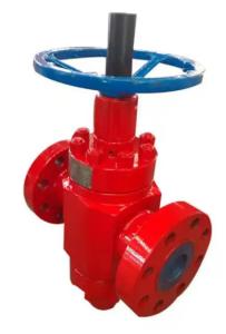 China API 6A plug Valve Manual Flat Valve With Rising Stem And Tail Stem on sale