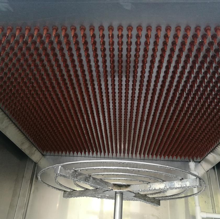 IEC60884-1 IPX1 IPX2 Test Vertical Drop Rain Test Chamber Needle Hole Φ0.4mm