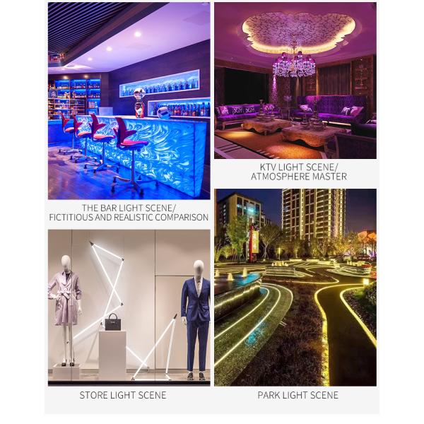 Aluminium Profile 2160lm 24VDC 8W 2835 Led Strip Lights