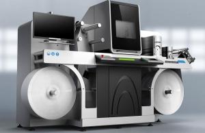 China Automatic Digital Label Foil Stamping And Varnishing Printing Machine Enhancer wholesale