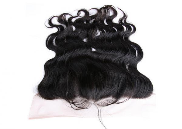 Straight Top Lace Closure Frontal Free Part / Middle Part / 3 Way Part For Salon
