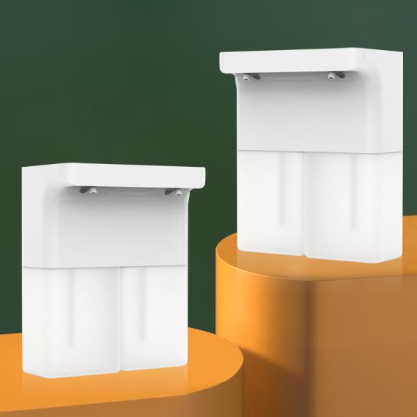 Quality Office Plastic Automatic Soap Dispenser 600ML 1200mAh Usb Rechargeable for sale