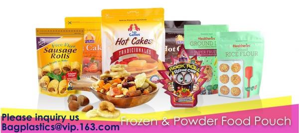 Shaped Pouches Flexible Packaging Films Coffee General Food Snacks & Confectionary Packaging Health Food Packaging