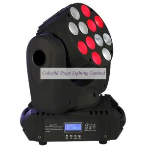 China 12x10W RGBW 4 in 1 Beam LED Moving Heads wholesale